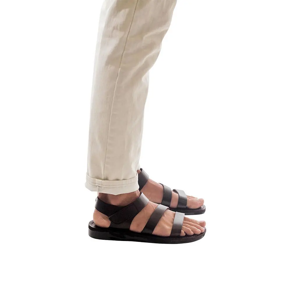 Everyday Leather Velcro Strap Sandals