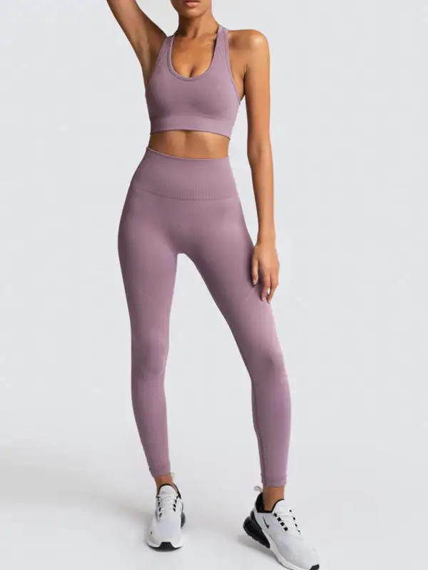 Beautiful Back High Waist Peach Hip Top
