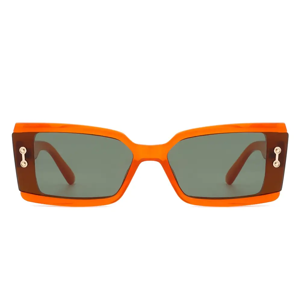 Rectangle Tinted Modern Square Sunglasses