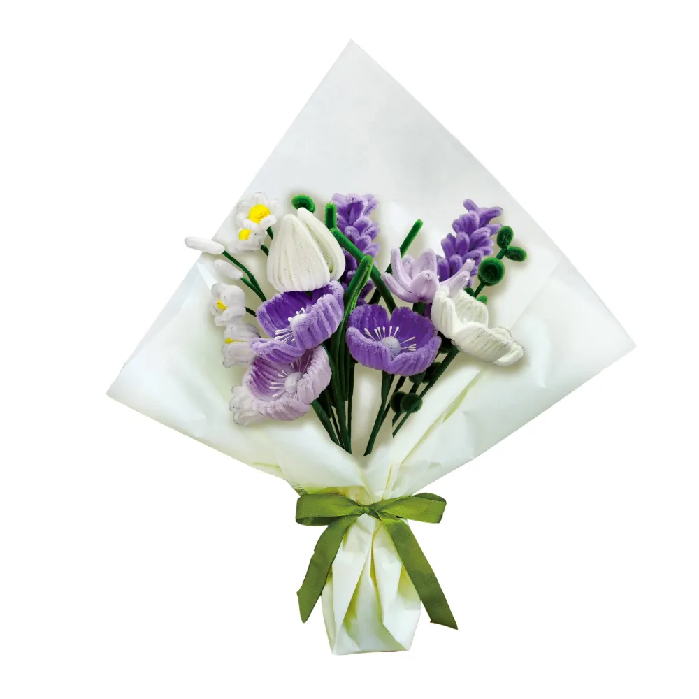Floral Bouquet Chenille Craft Kit