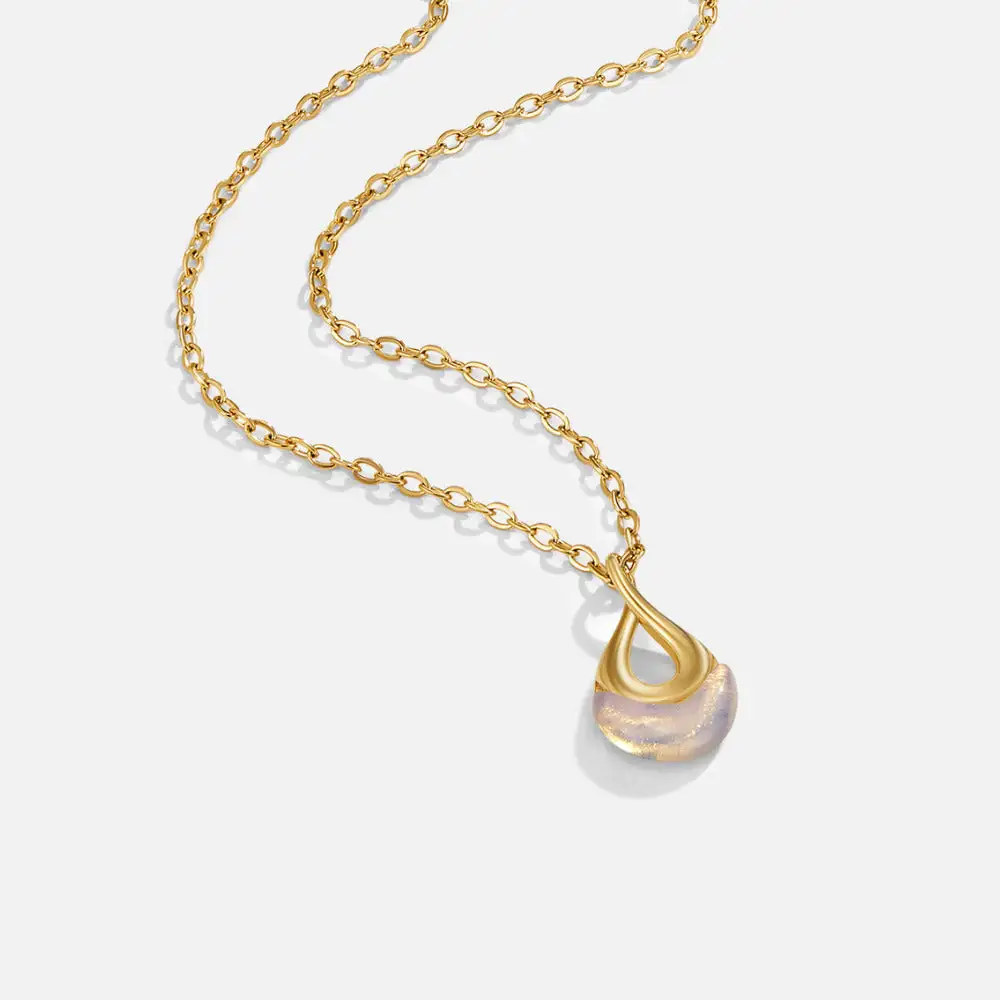 Stone Pendant Necklace