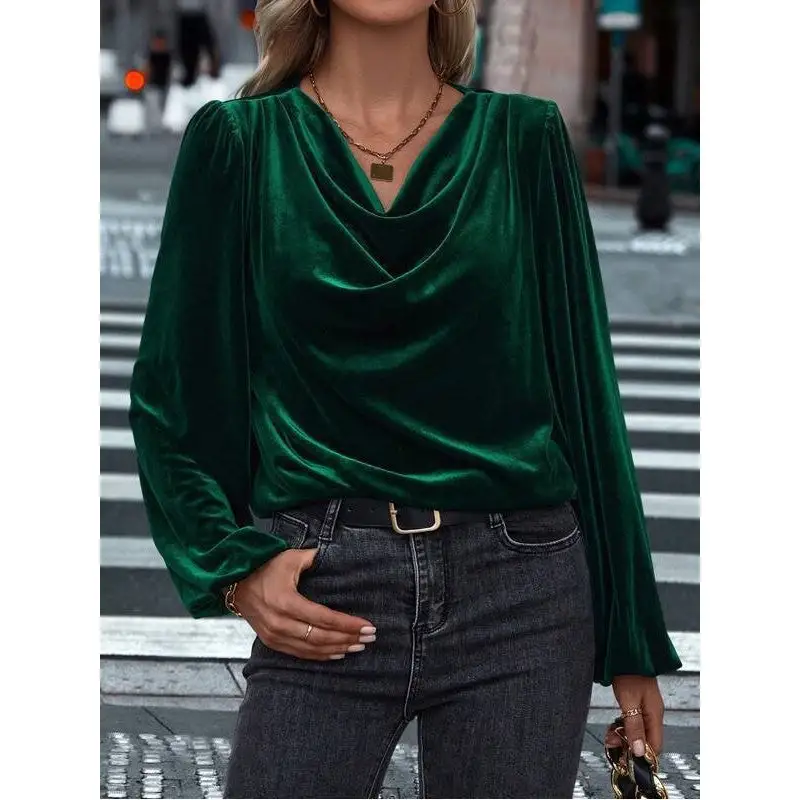 Long Sleeve Turtleneck Top