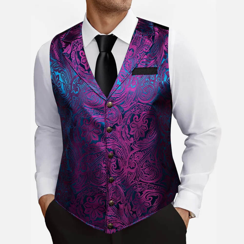 Paisley Formal Dress Vest