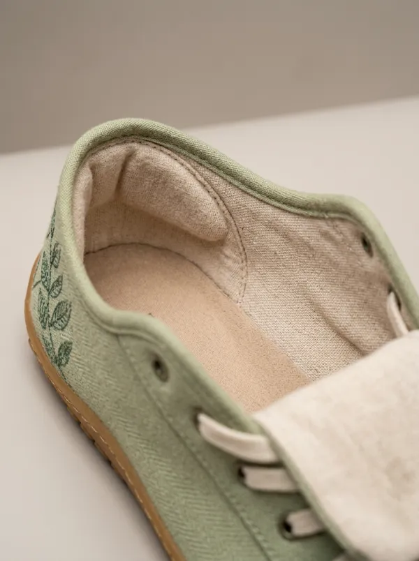 Trail-Inspired Botanical Leaf Casual Look Unisex Barefoot Shoes