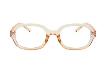 Tapered Oval Round Frame Sunglasses