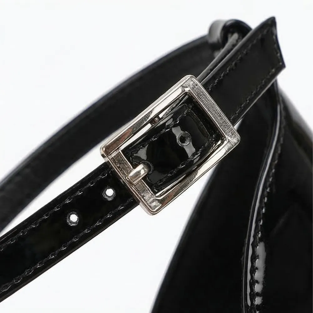 Glossy D Orsay Stiletto Heels