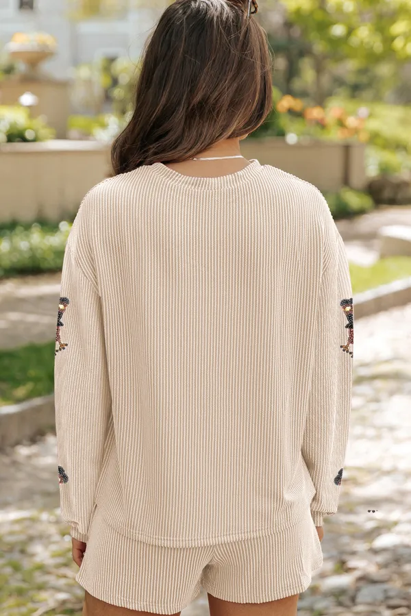 Knit Shorts Relaxed Shorts Lounge Set