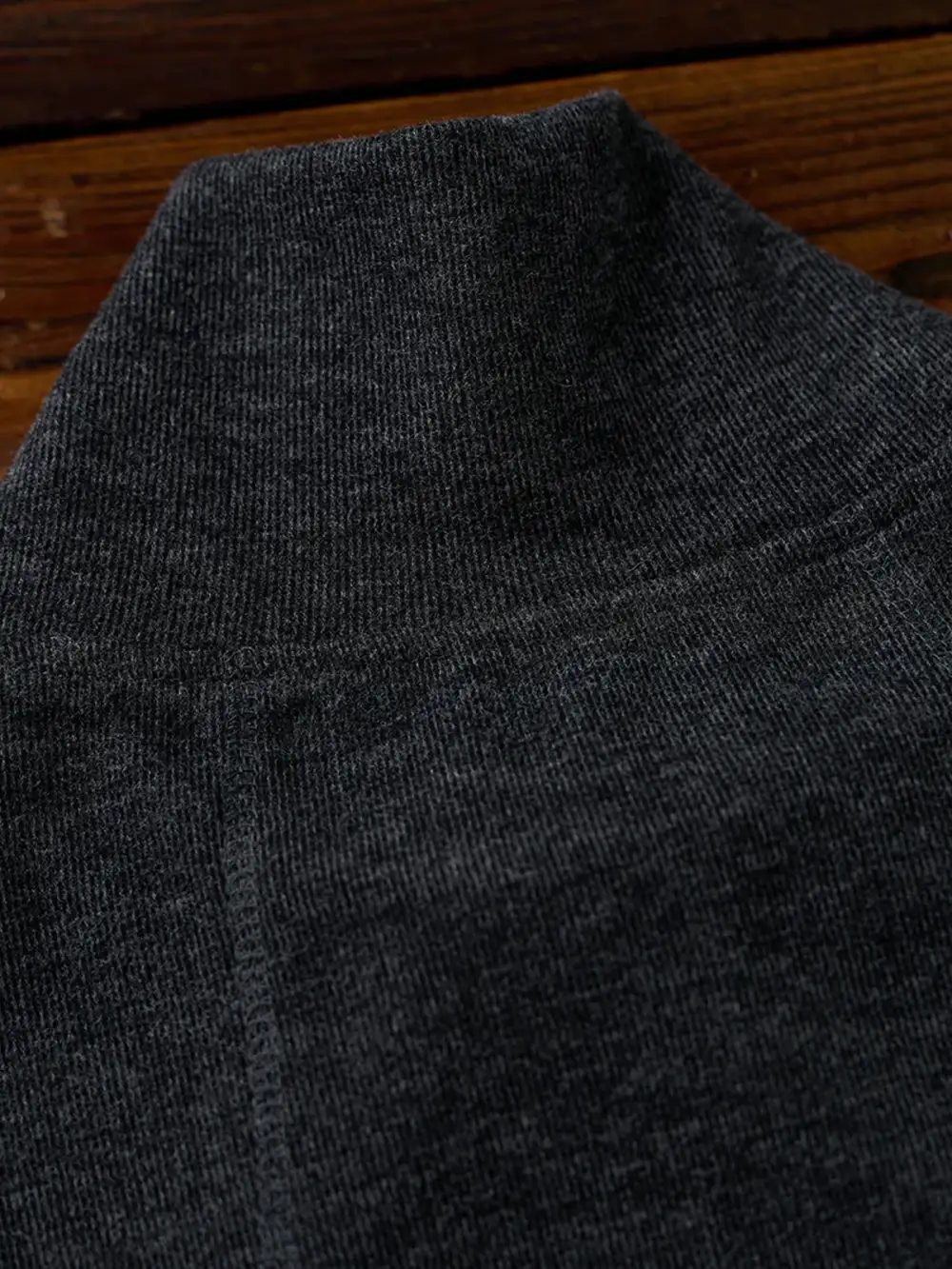 Brushed Wool-Blend High-Neck Sweatshirt