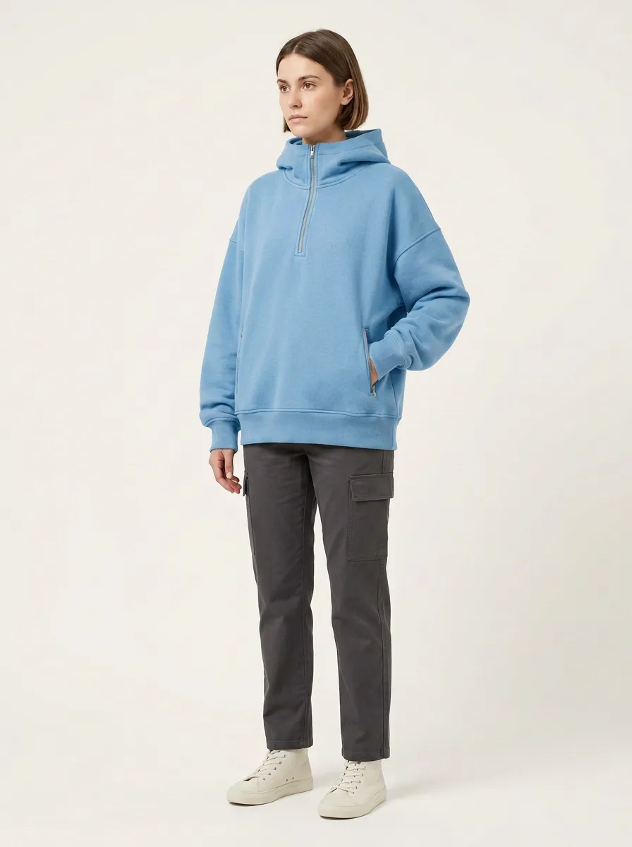 Unisex Relaxed Layer Leisure Hoodie