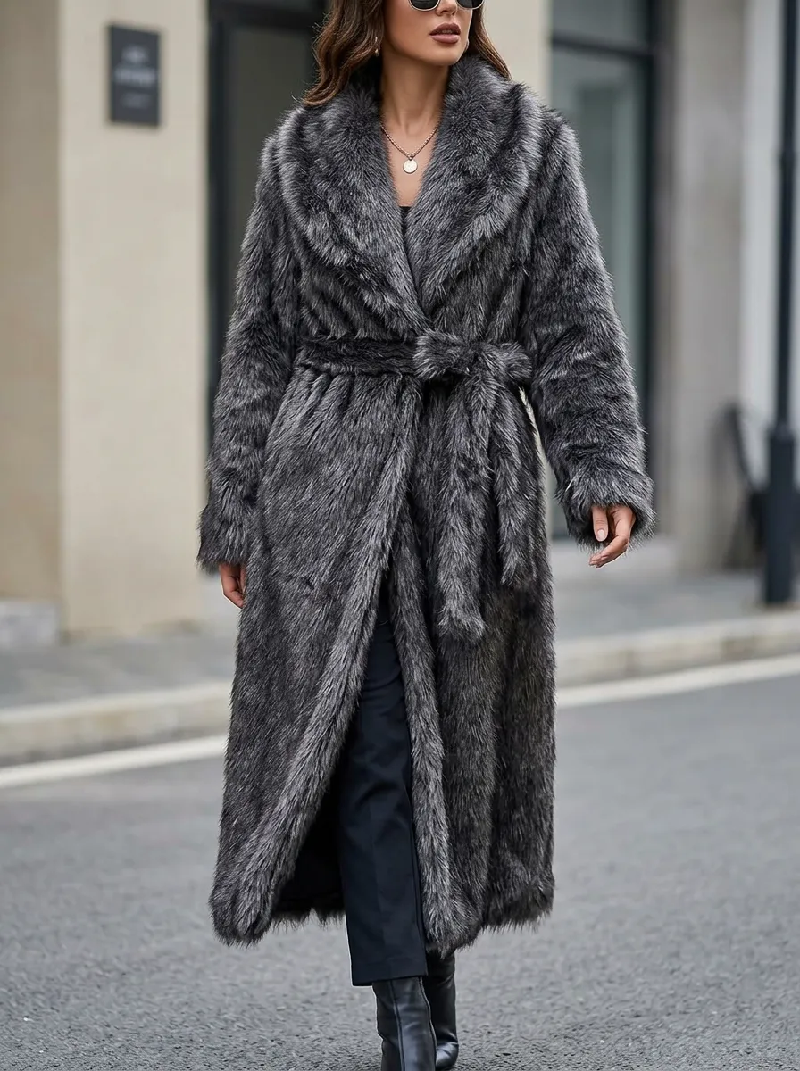 Women's Faux Fur Winter Coat