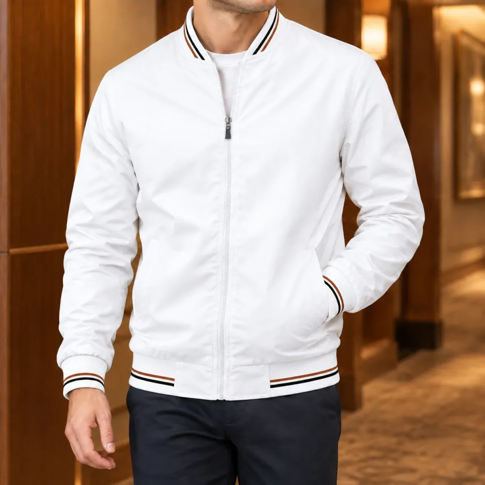 Bomber Striped Jacket