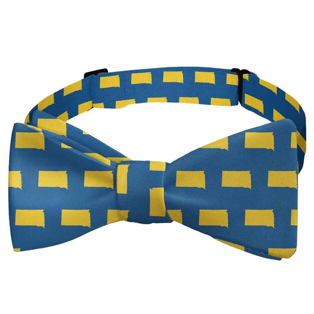 Distinctive Outline Motif Pattern Bow Tie