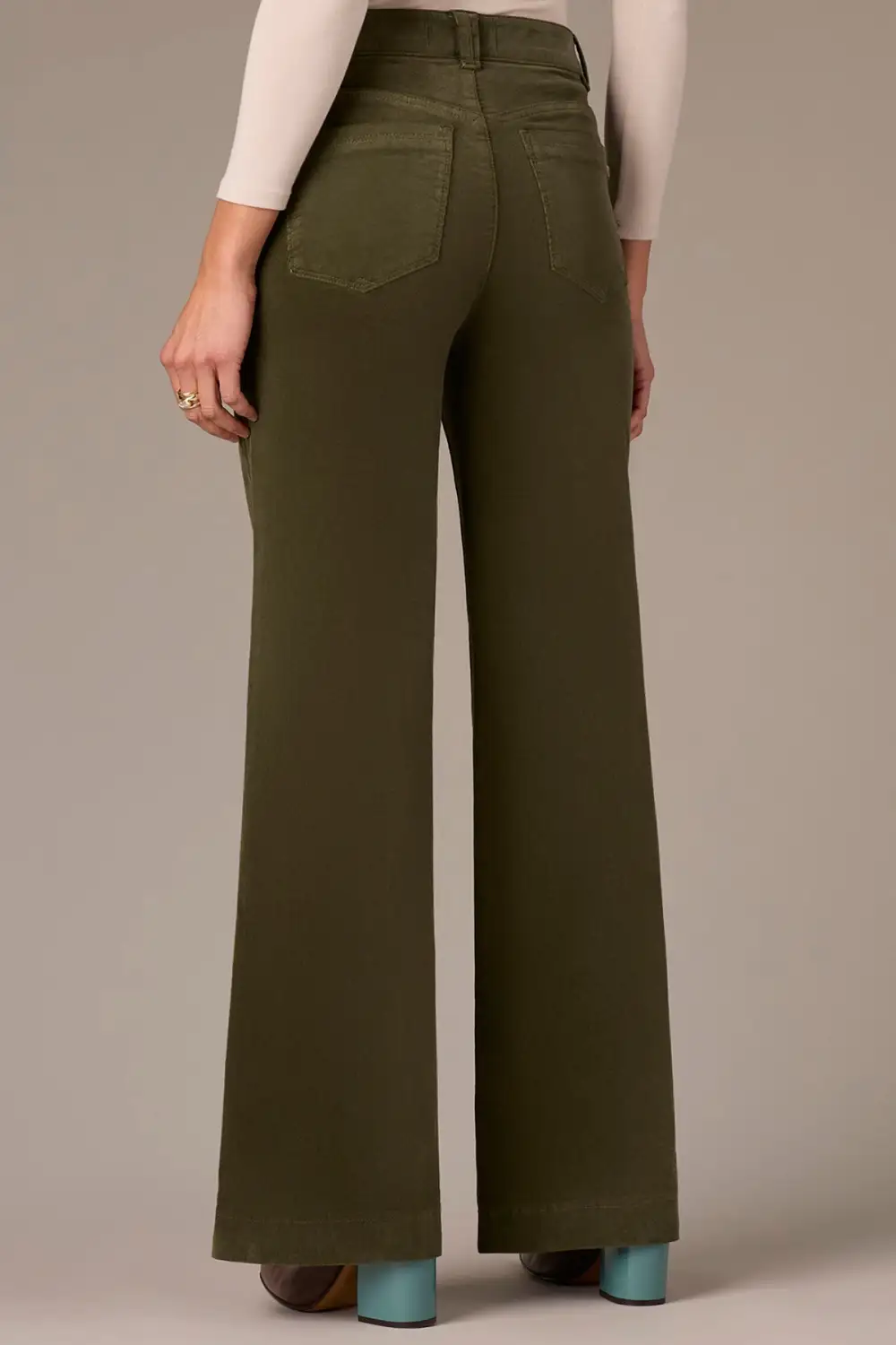 High Rise Sam Wide Leg Pants