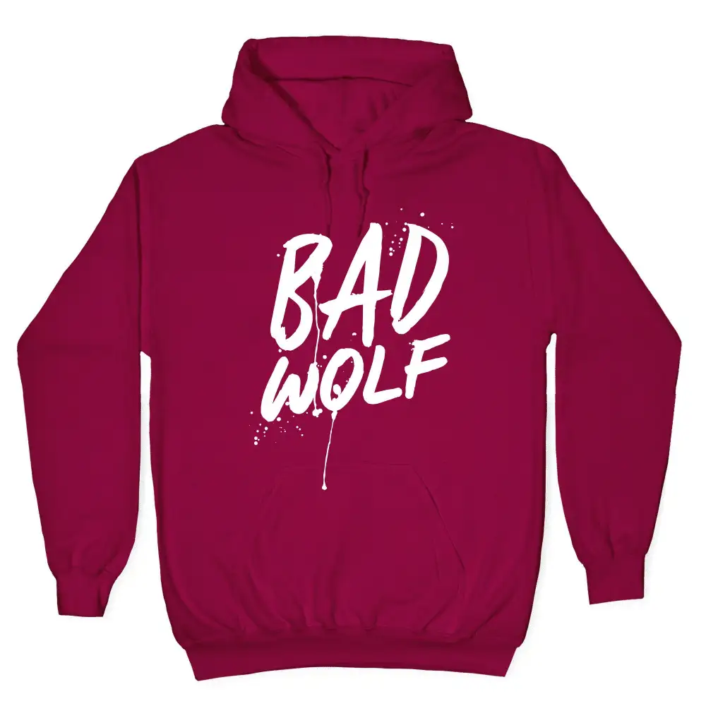 Witty Wolf Pullover Hoodie
