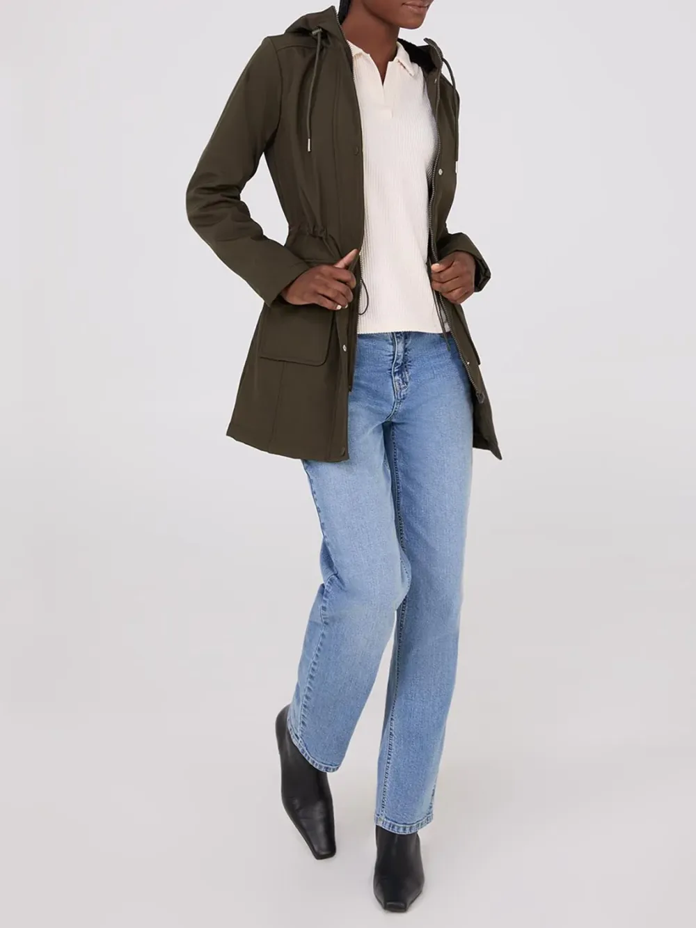 Softshell Hooded Coat