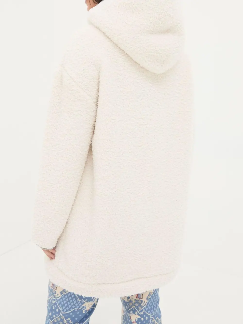 Ivory Borg Daily Hoodie