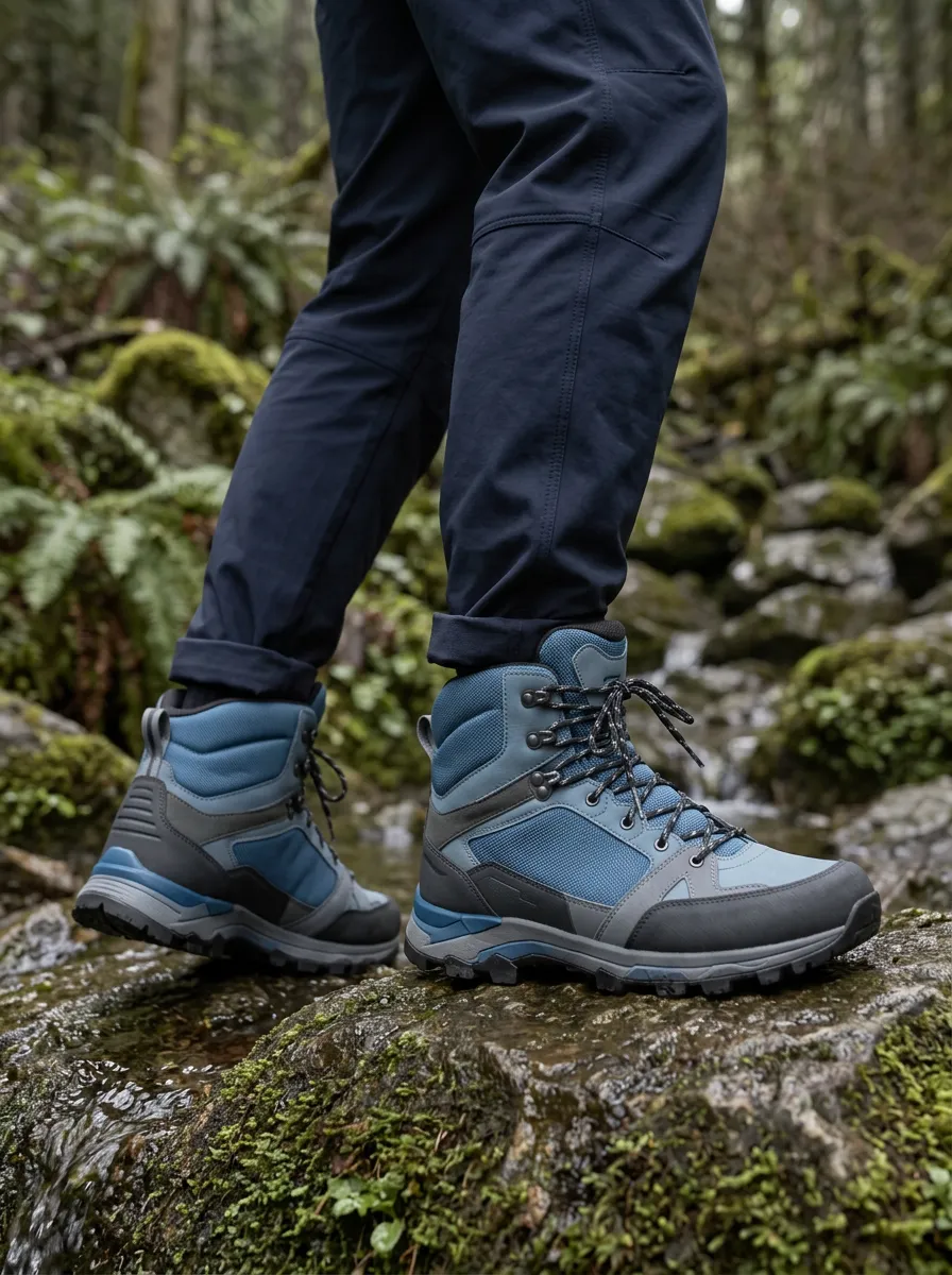 Men's Hiking Outdoor Mountain Trail Printed Boots