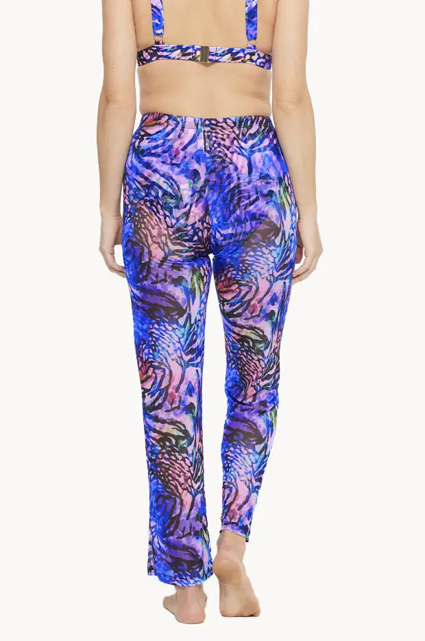 Lightweight Mesh Cropped Pants