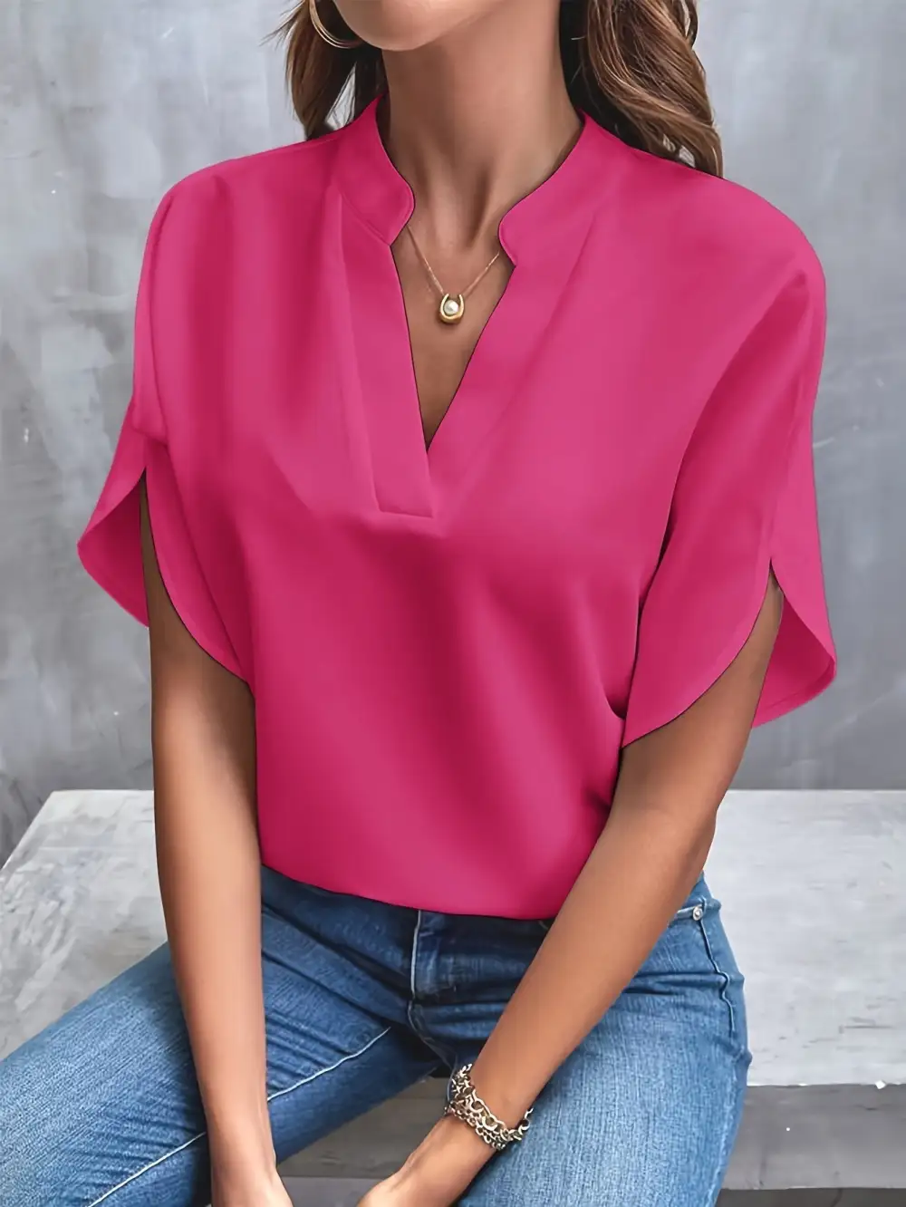 Relaxed Minimal Blouse