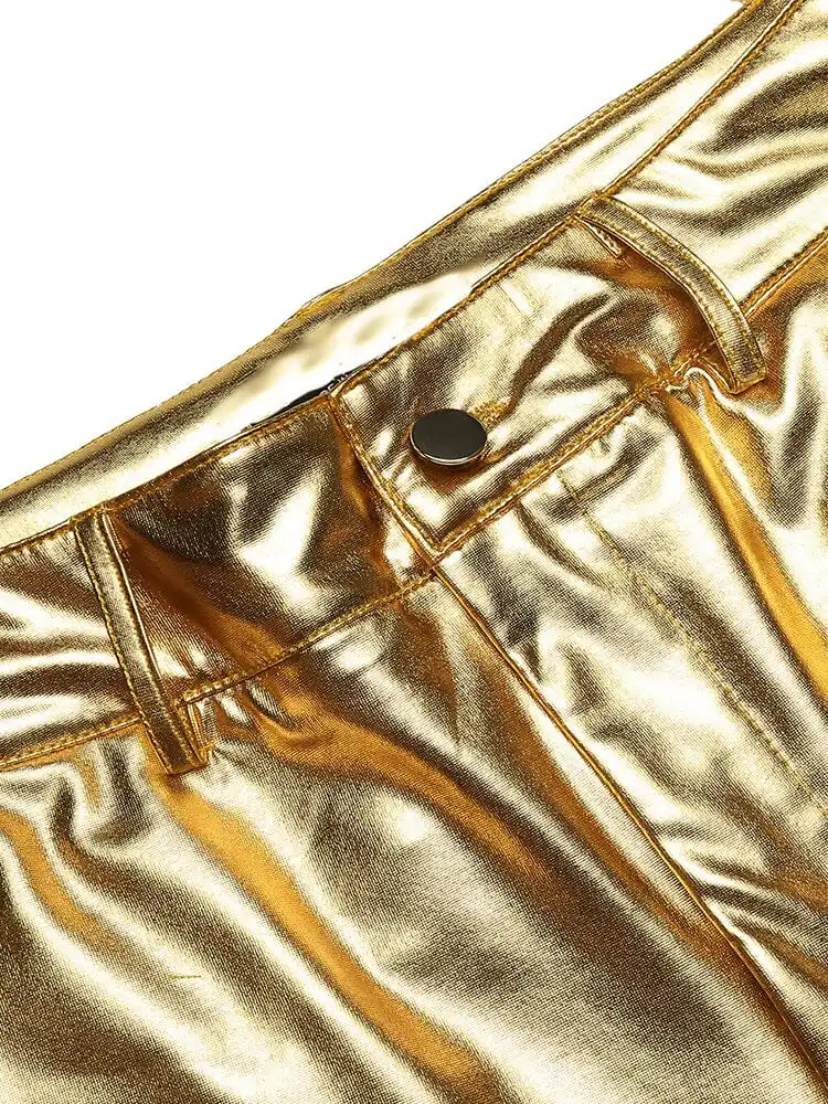 Metallic Shiny Party Pants