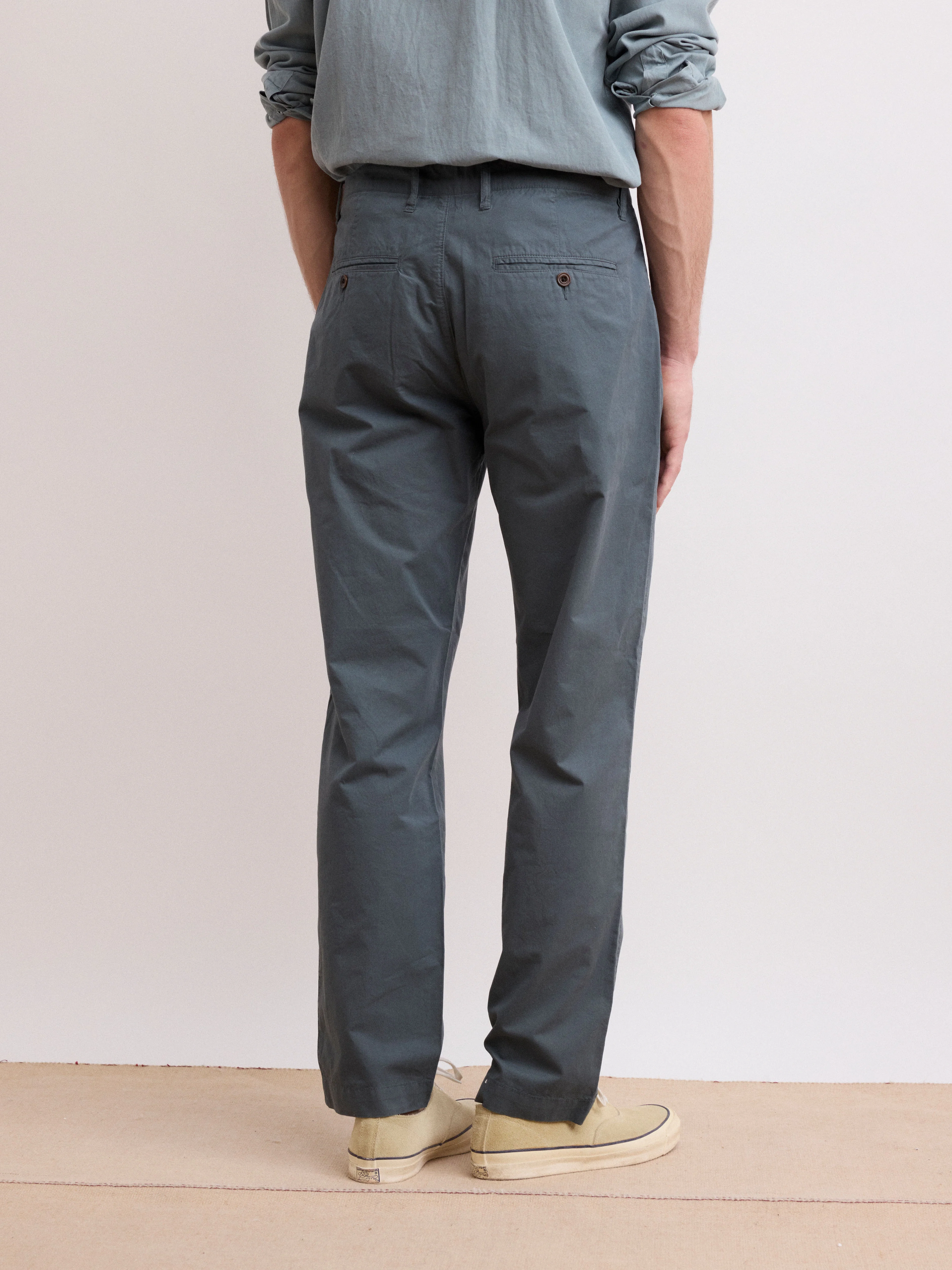 Casual Style Men's Eucalyptus Green Light Chino Pants