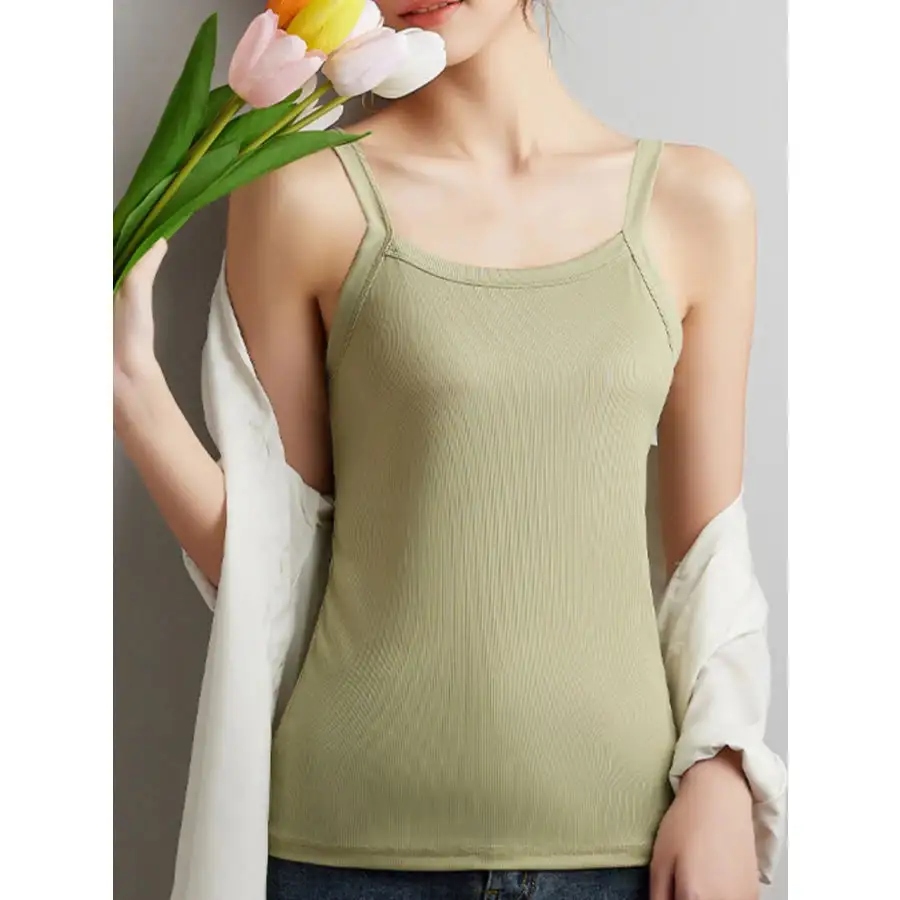 Plus Size Scoop Neck Tank Top