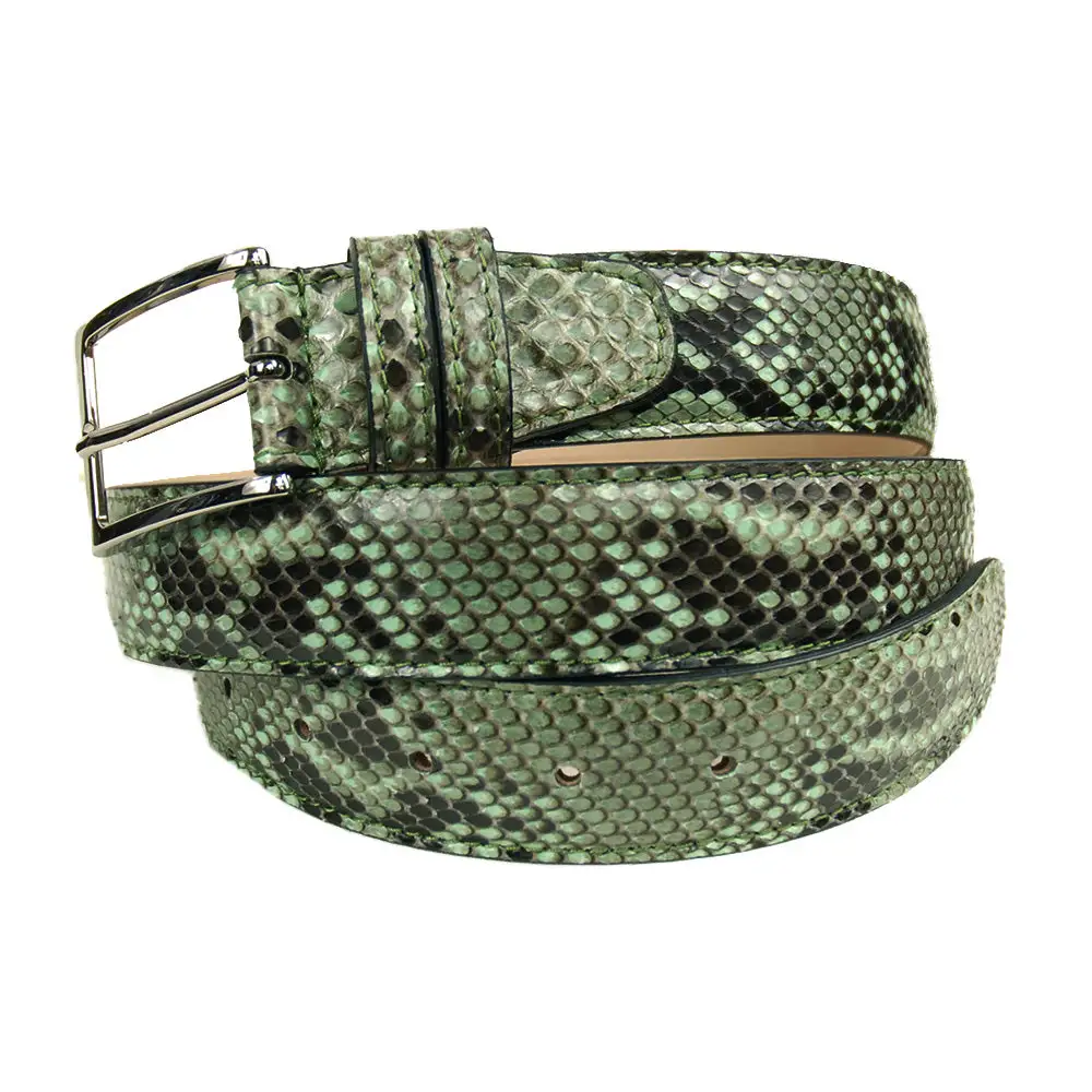 Classic Reptile Texture Waist Belt