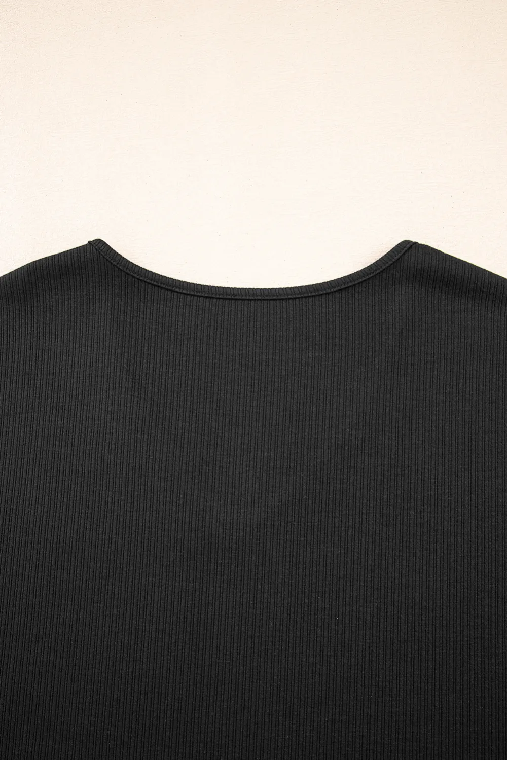 Black Flower Applique Mesh Long Sleeve Blouse