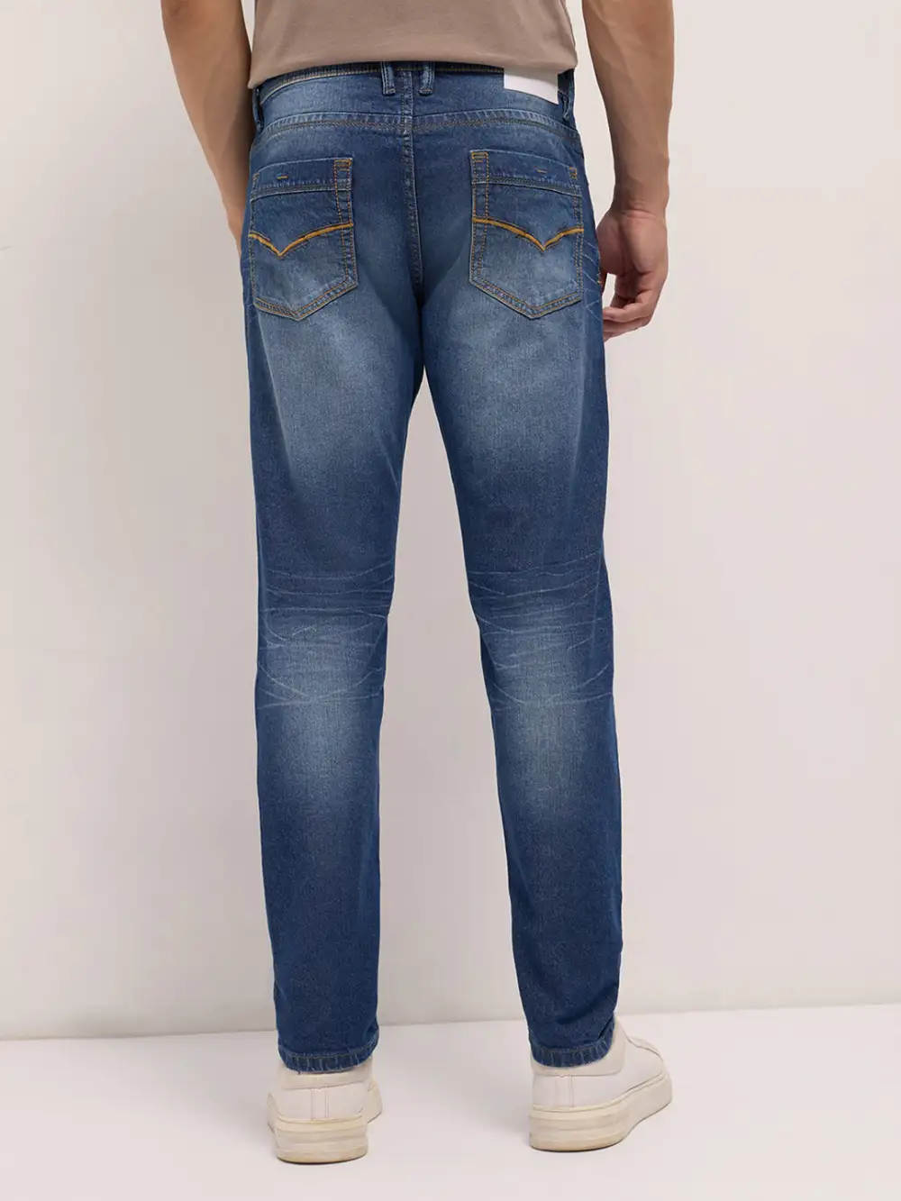 Minimal Stretch Pocket Cotton Jeans