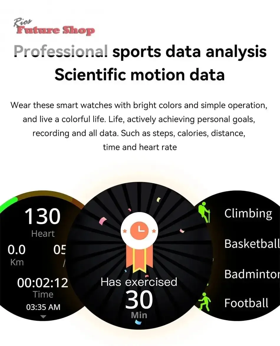 True AMOLED Sports Smartwatch