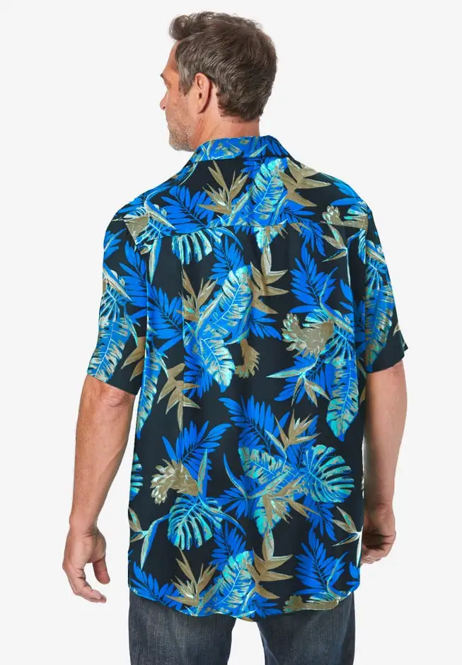 Printed Camp Shirt