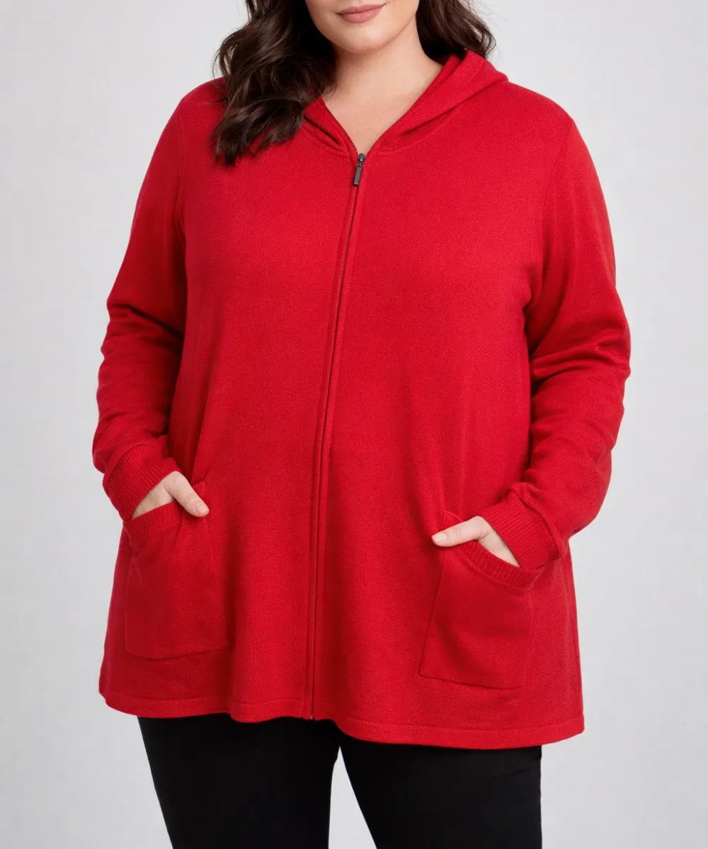 Pocketed Full Zip Hoodie