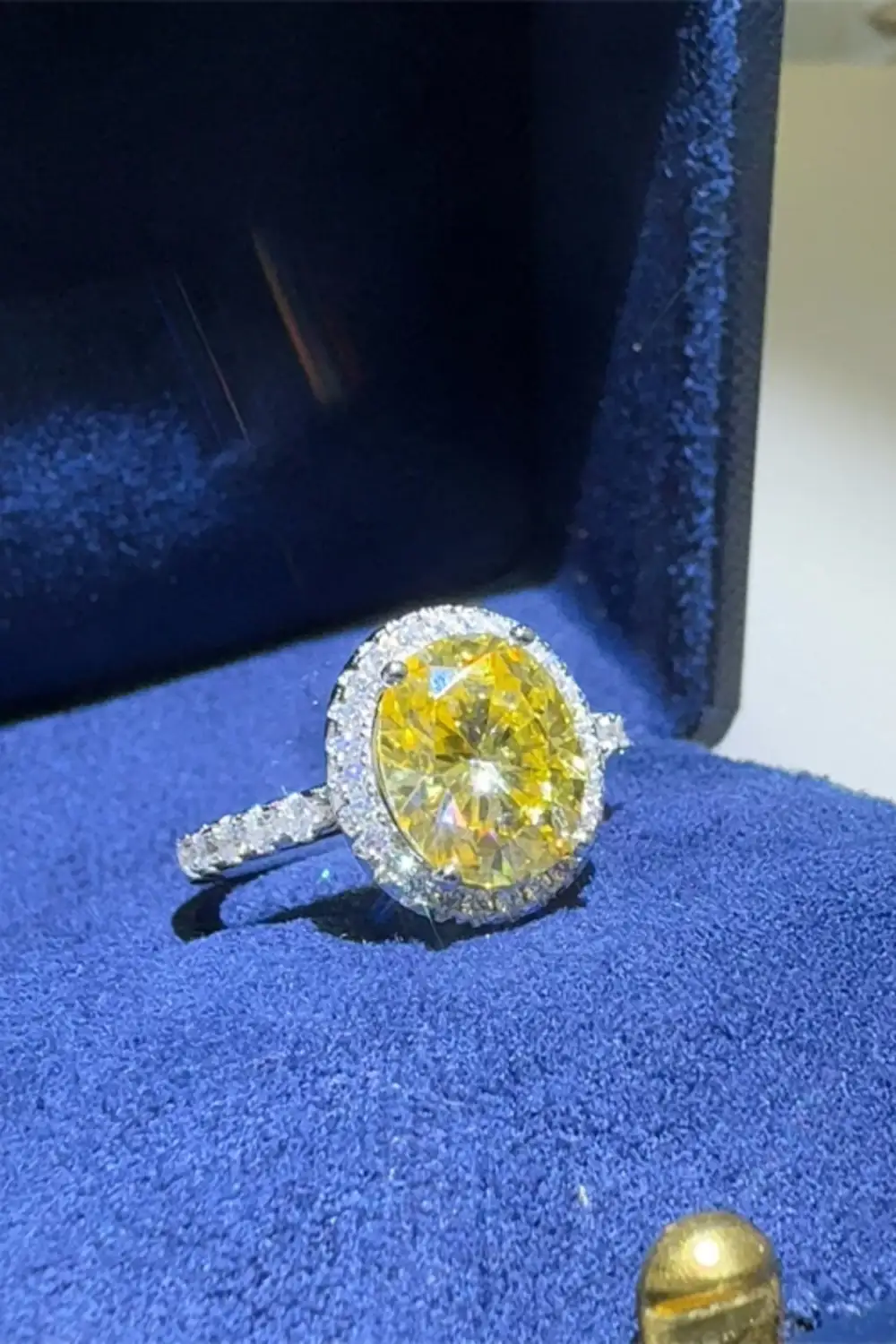 Everyday Moissanite Ring