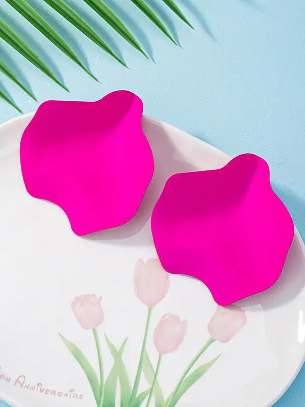 Subtle Petal Drop Earrings