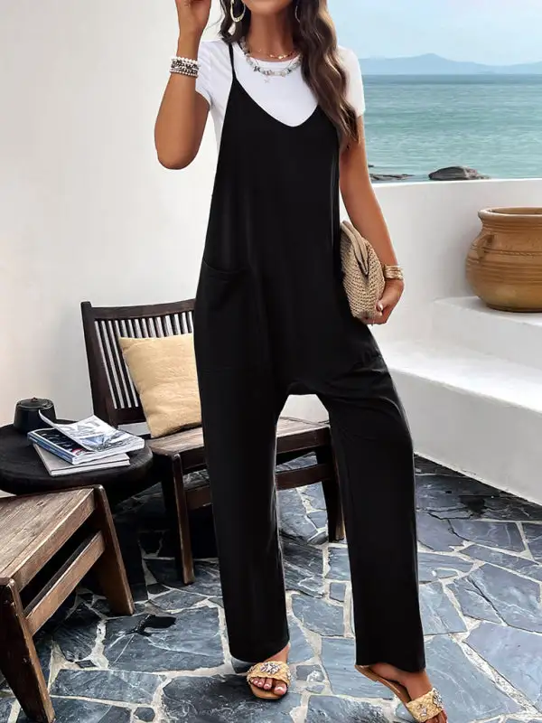 Clean Slim Fit Jumpsuit