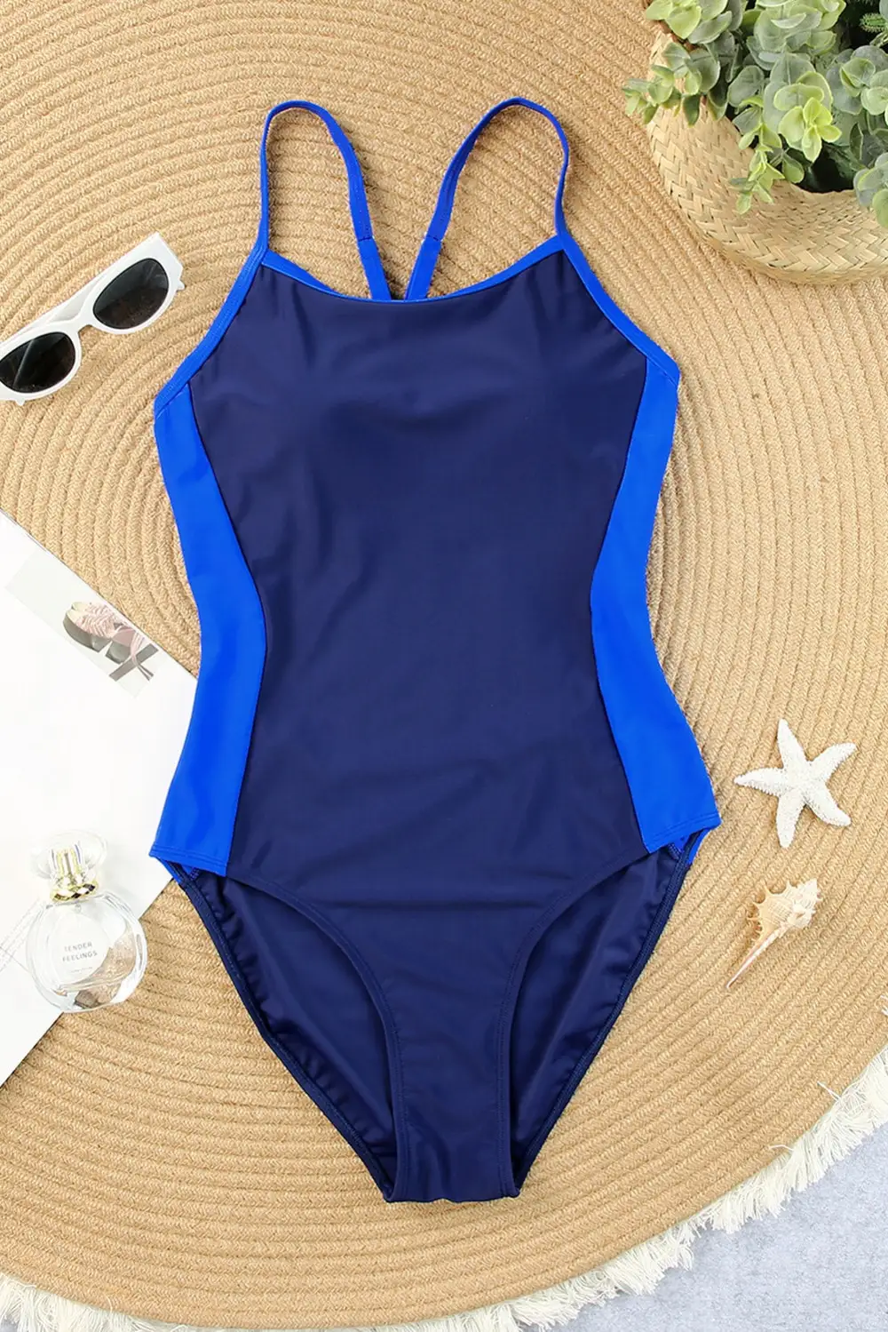 Swimwear Patchwork Bodycom Active One Pieces
