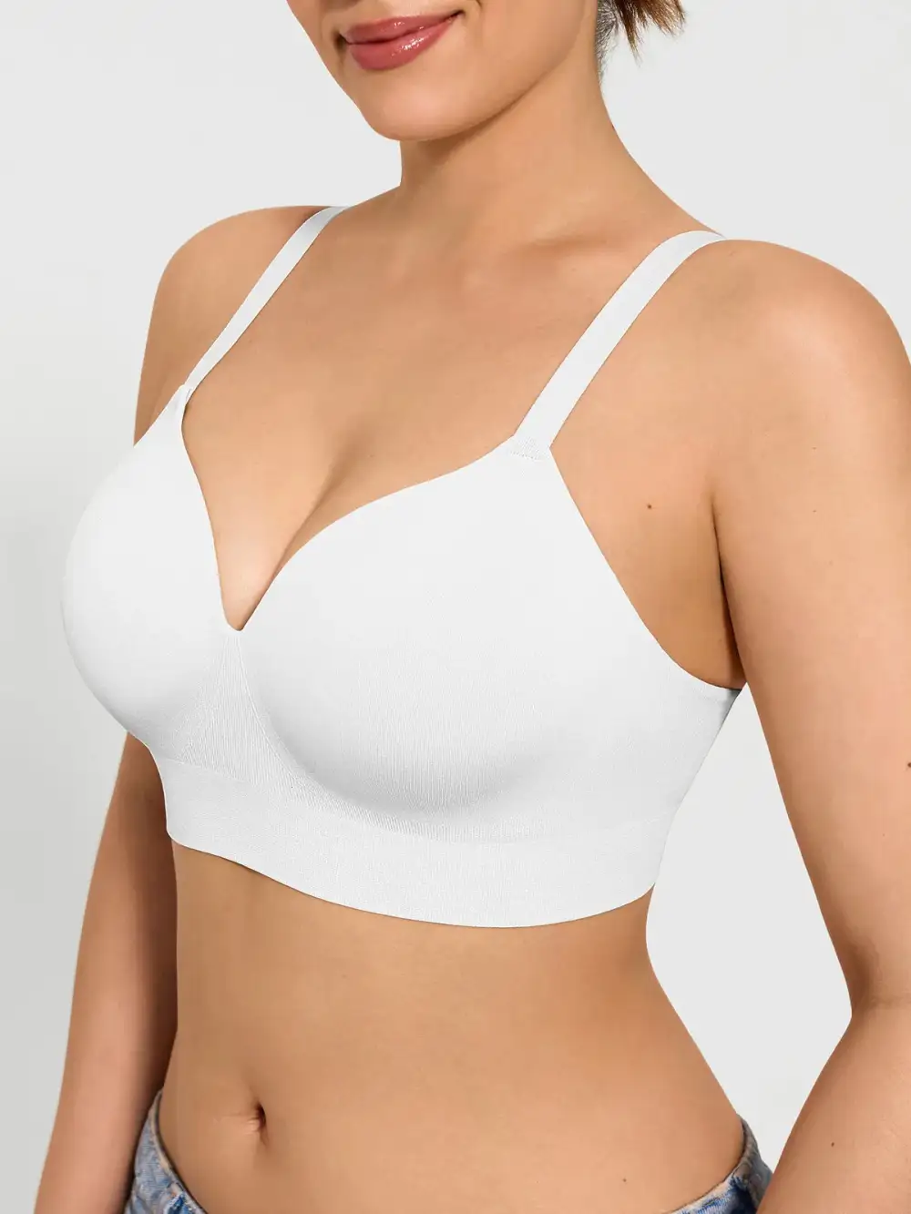 Seamless Wireless Shaping Lift Bra