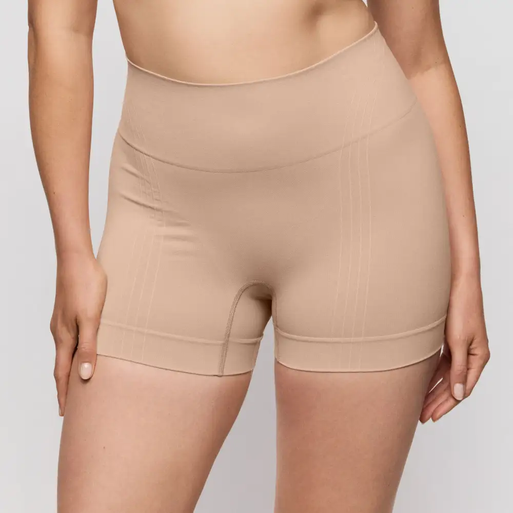 Women's Shaping Panty With High Waist Seamless Elastic Waistband Cotton Gusset Cotton Soft Fabric