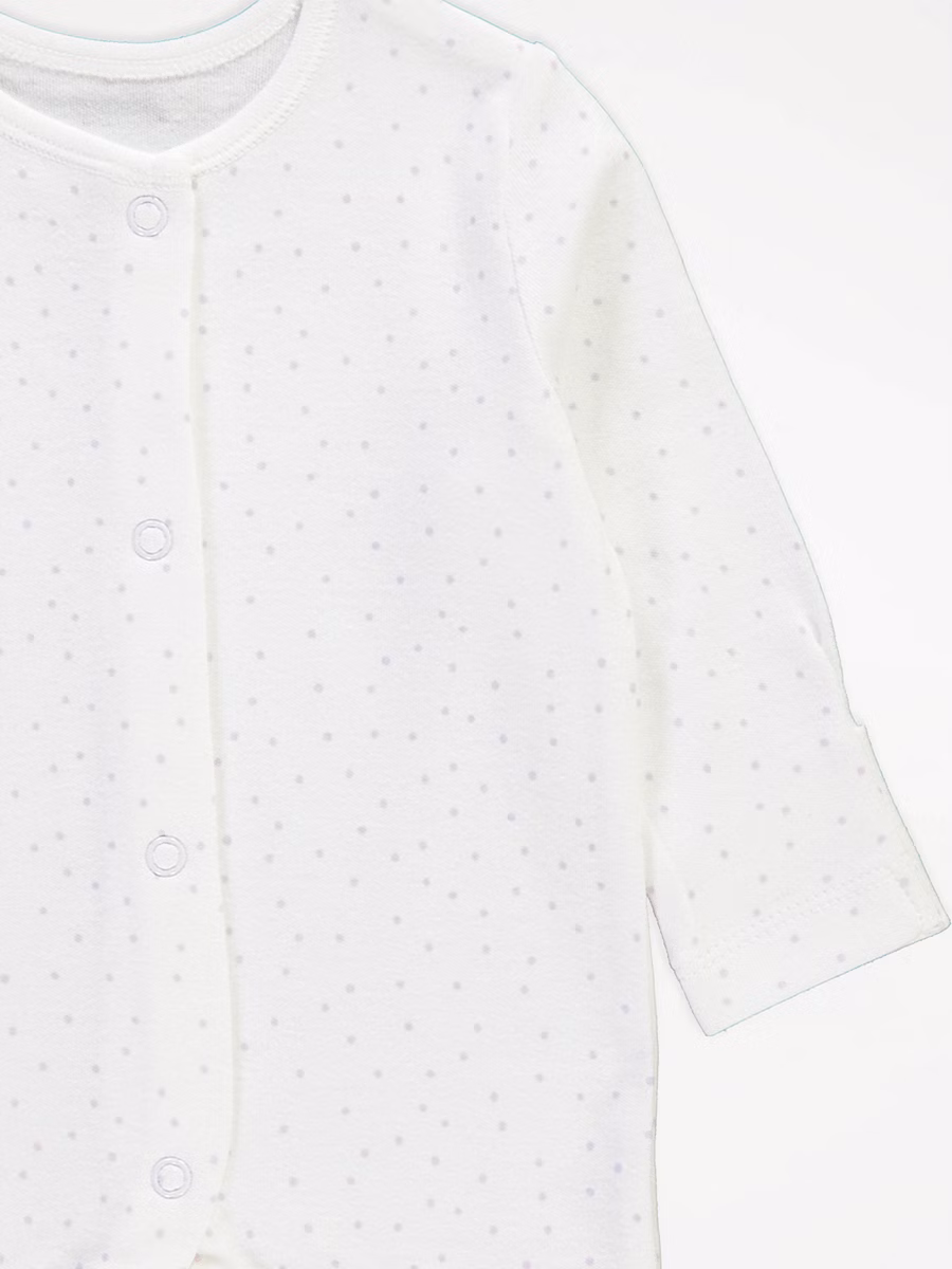Long Sleeve Sleepsuits 5 Pack detail 2