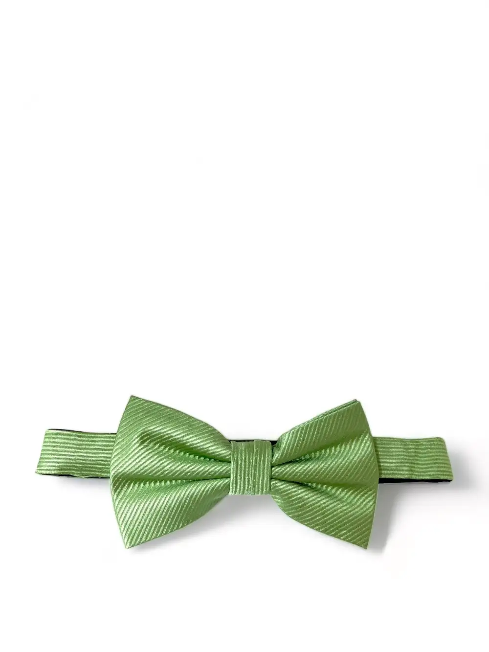 Poised Solid Silk Bow Tie