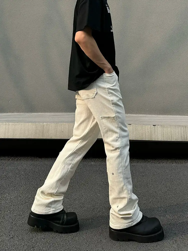 Stacked Denim Jeans