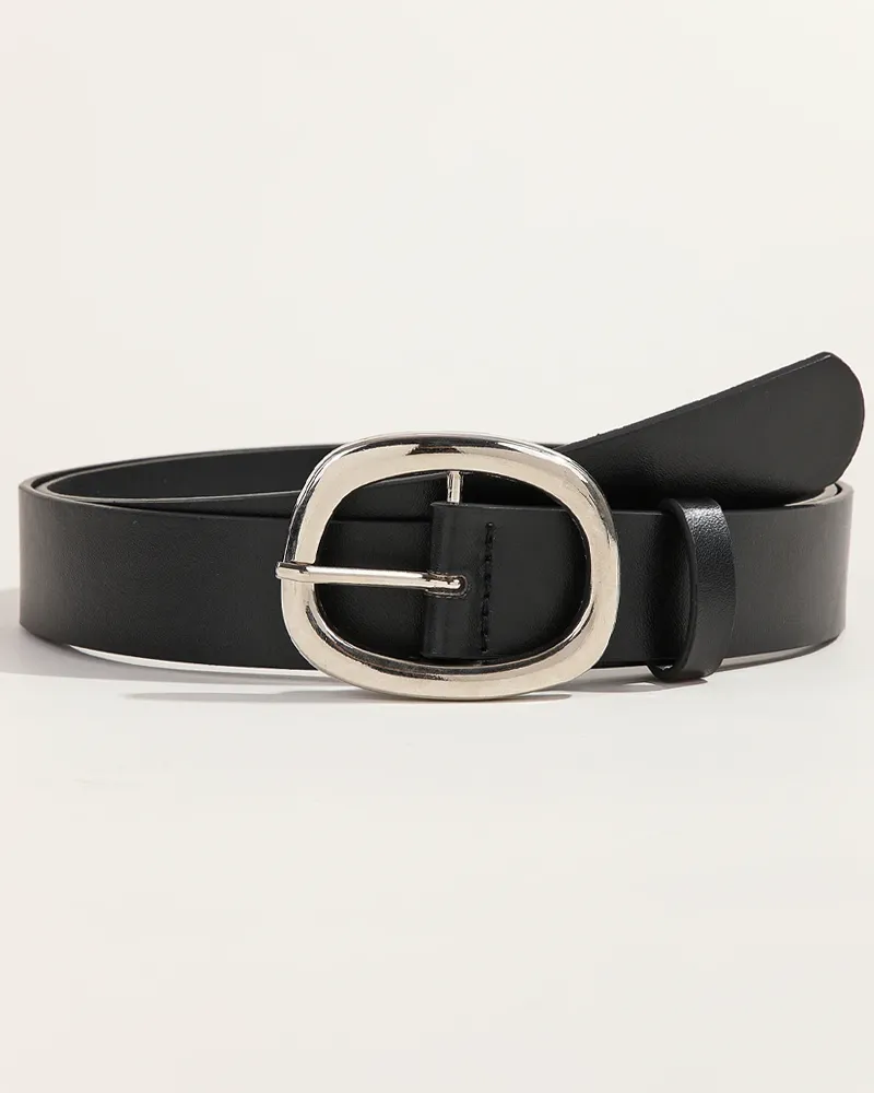 Oval Buckle Women's Belt