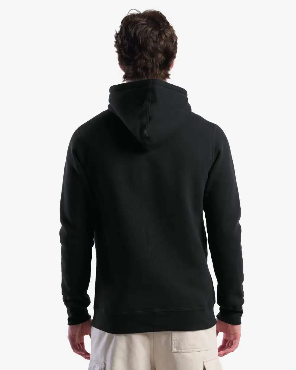 Relaxed Fleece Pullover Hooded Sweatshirt