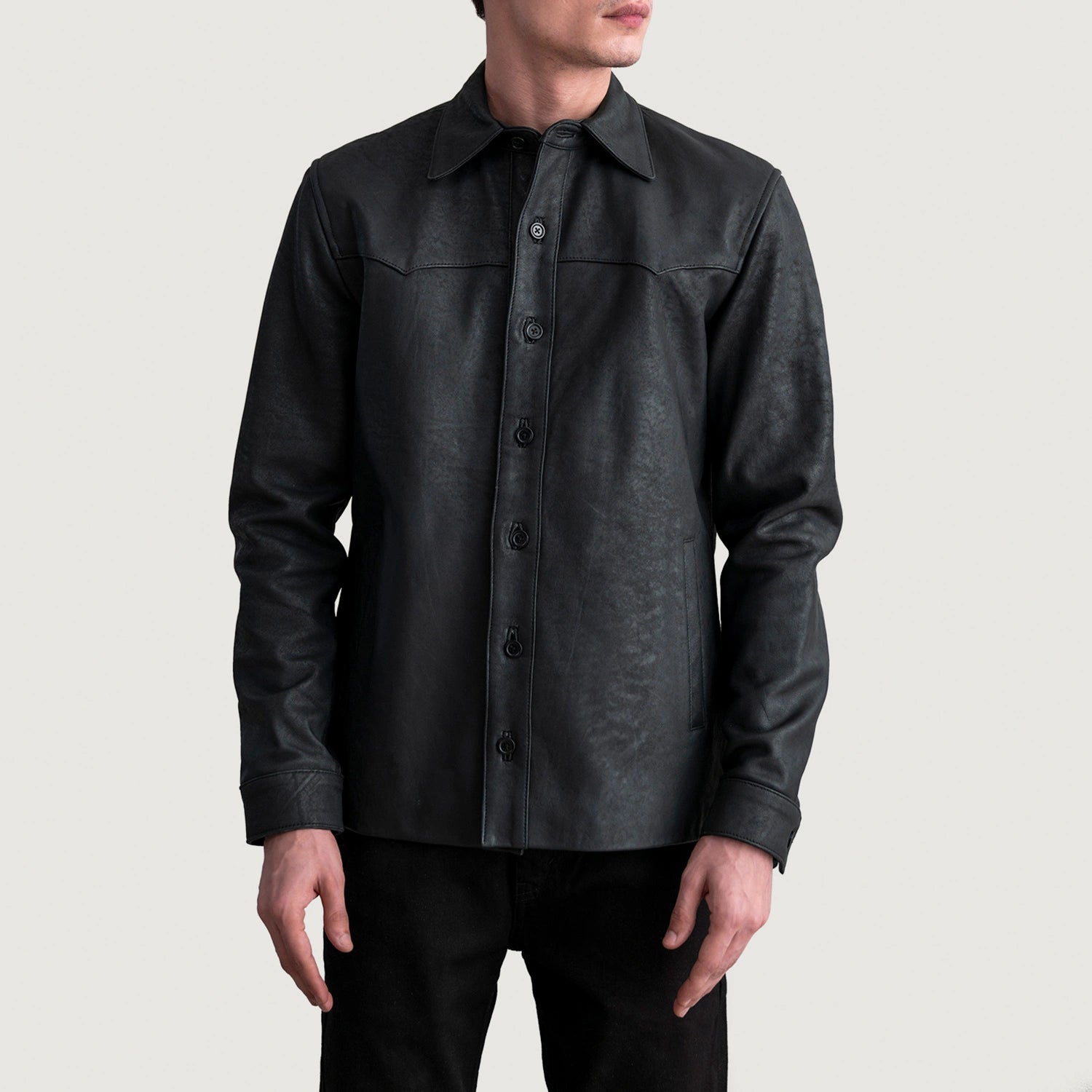 Men's Casual Leather Jacket