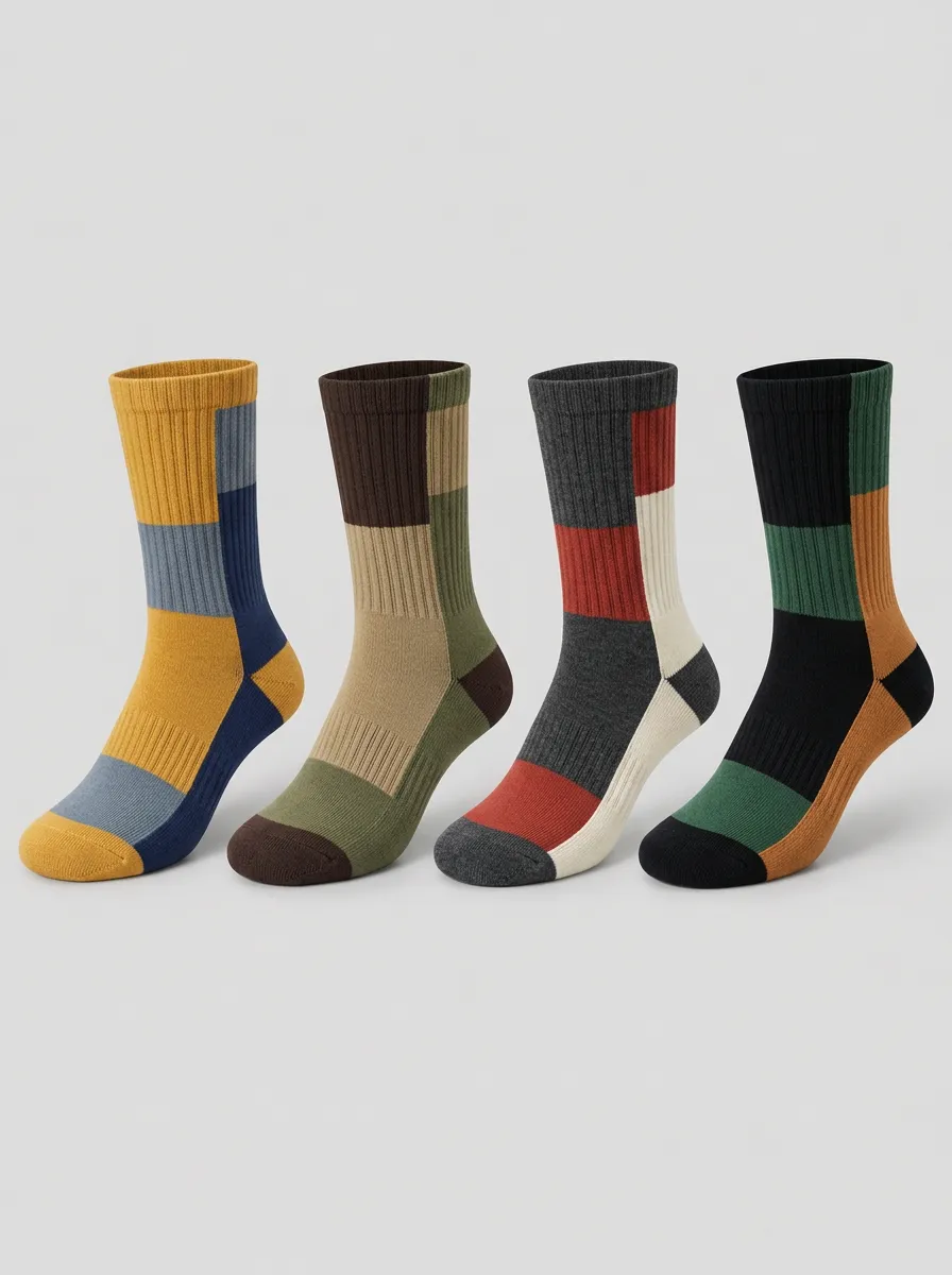 Men's Harbor Colorblock Socks 9-Pack
