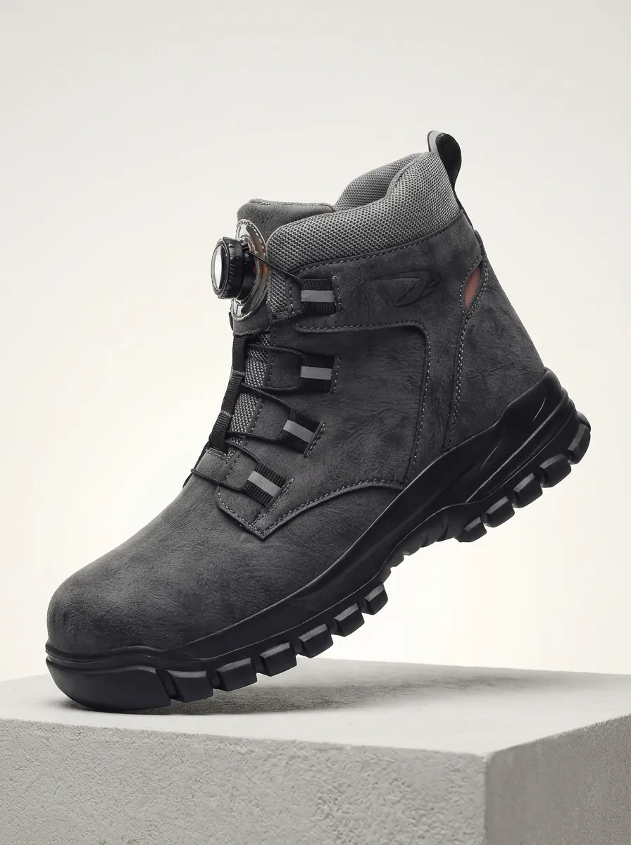 Unisex Dial-Fit Outdoor Tactical Work Boots