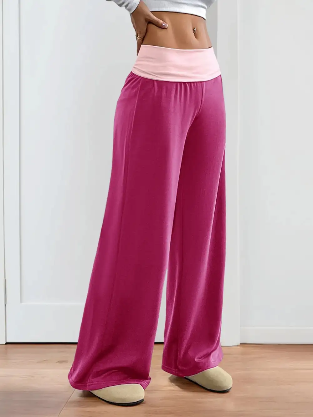 Wide Leg Everyday Versatile Comfort Fit Pants