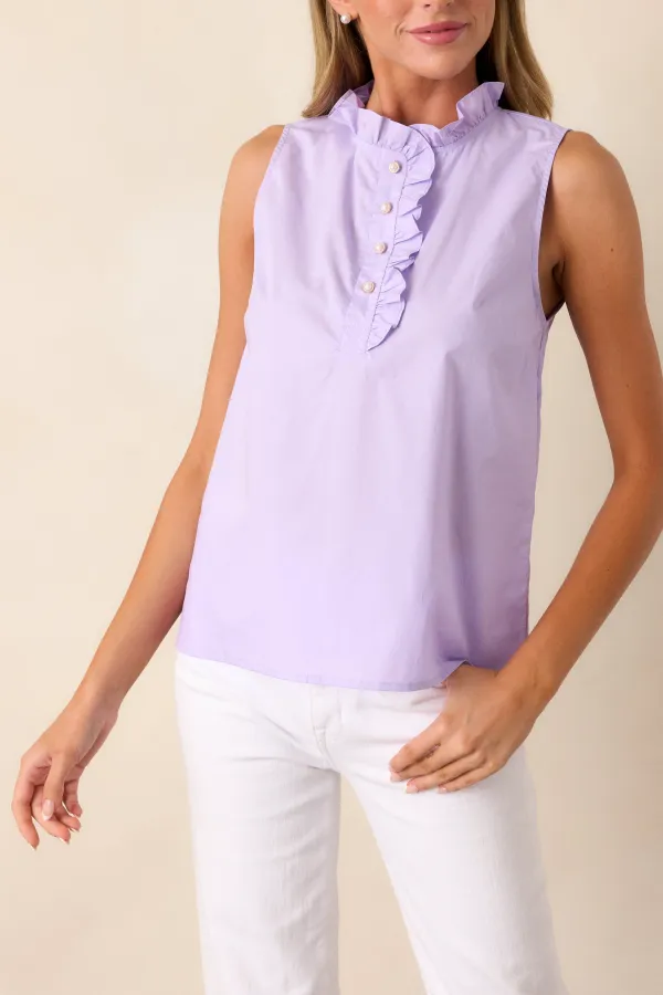 Lilac Tennyson Sleeveless Top
