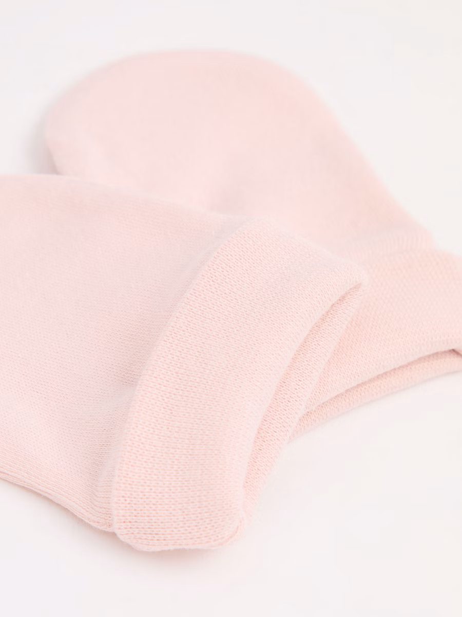 Pink Baby Mittens 4 Pack detail 2