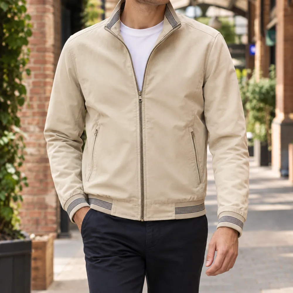 Cotton Slim Jacket